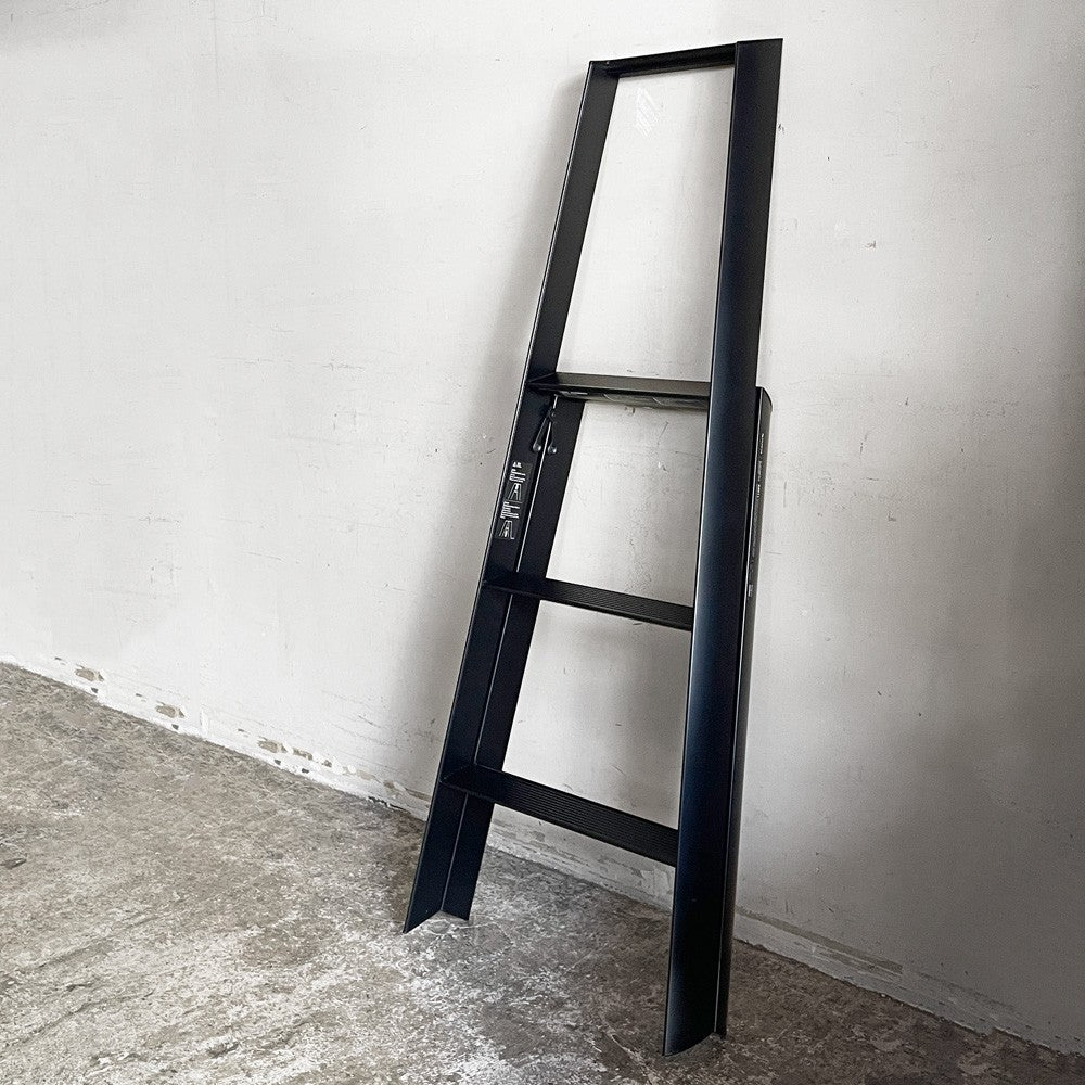 ルカーノ LUCANO ステップスツール Step stool 3ステップ 3-STEP 脚立 踏み台 ブラック 定価￥24,200- ■