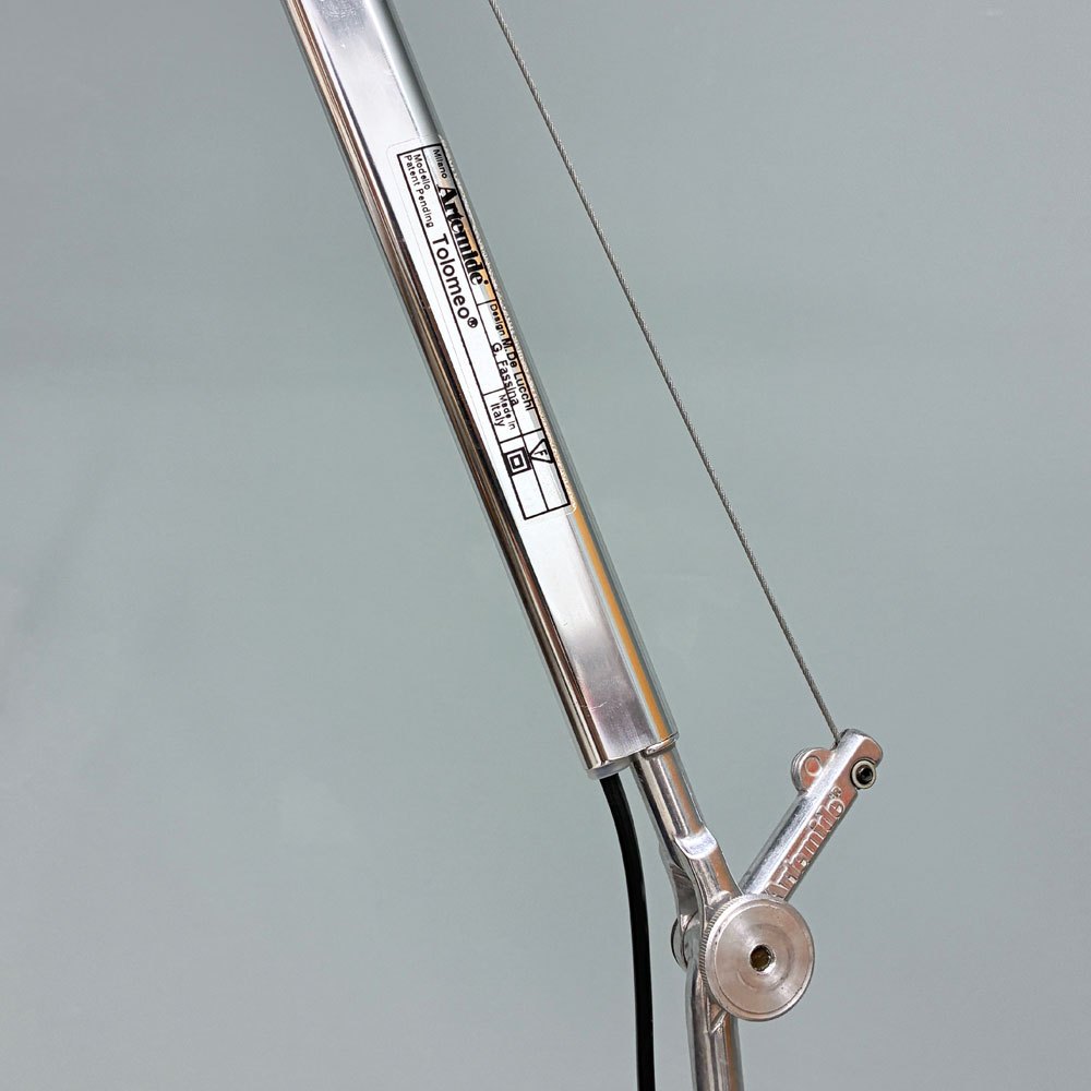 アルテミデ Artemide トロメオ テラ TOLOMEO TERRA Floor フロアライト S1349S アームライト ミケーレ・デ・ルッキ イタリア ポストモダンデザイン ◎