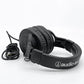 オーディオテクニカ audio-technica ヘッドフォン ATH-N20x ブラック レザーパッド 伸縮アーム ●