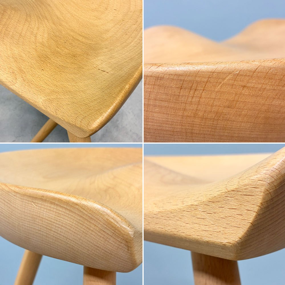 ワーナー Werner シューメーカーチェア Shoemaker Chair NO.59 スツール ビーチ材 ソープ仕上げ ラーズ・ワーナー デンマーク 北欧家具 B ◎