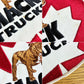マックトラックス Mack Trucks ブルドッグ ワッペン W20.5cm 米国 USビンテージ ●