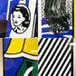 ロイ・リキテンスタイン Roy Lichtenstein Two Paintings: Green Lamp 1984 アートフレーム ポスター ポップアート 額装品 ●