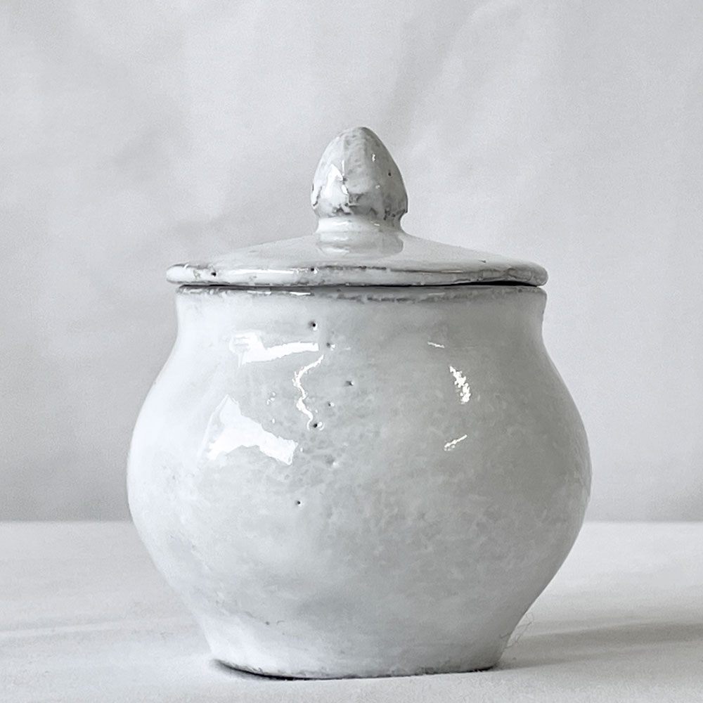 アスティエ・ド・ヴィラット ASTIER de VILLATTE フィエット FILLETTE シュガーポット H7cm フランス ◇