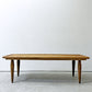 ジャーナルスタンダードファニチャー j.s.F アビー ABBEY コーヒーテーブル COFFEE TABLE アッシュ材 W130cm 廃番 ●