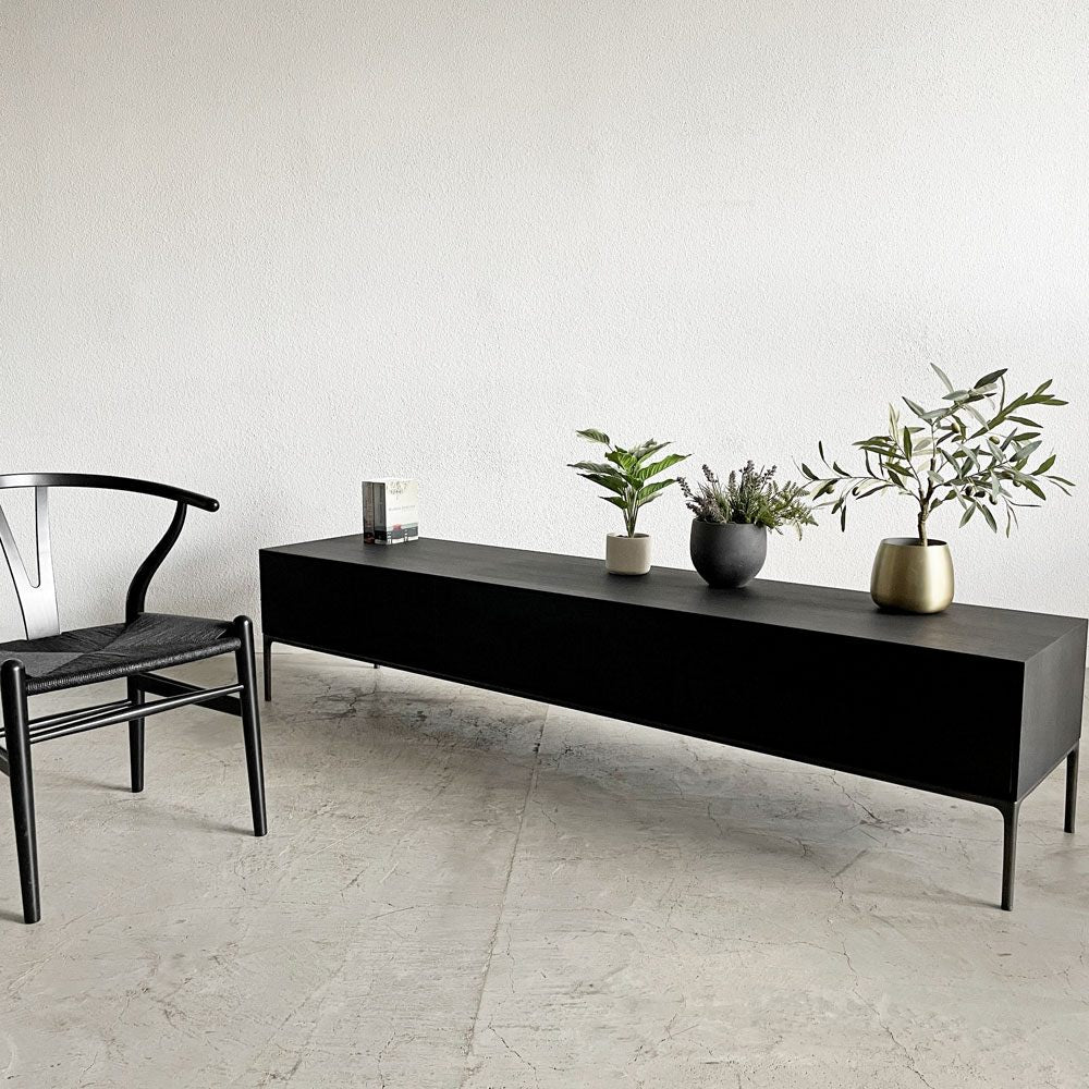 タイムアンドスタイル TIME＆STYLE スタンダードコンポジションキャビネット Standard composition cabinet TVボード AVボード ローボード モダンデザイン 定価￥671,000- 〓