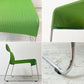 ヴィトラ Vitra ソフトシムチェア Soft Sim chair ラウンジチェア スタッキングチェア 3Dニット素材 × スチールフレーム グリーン ジャスパーモリソン ●
