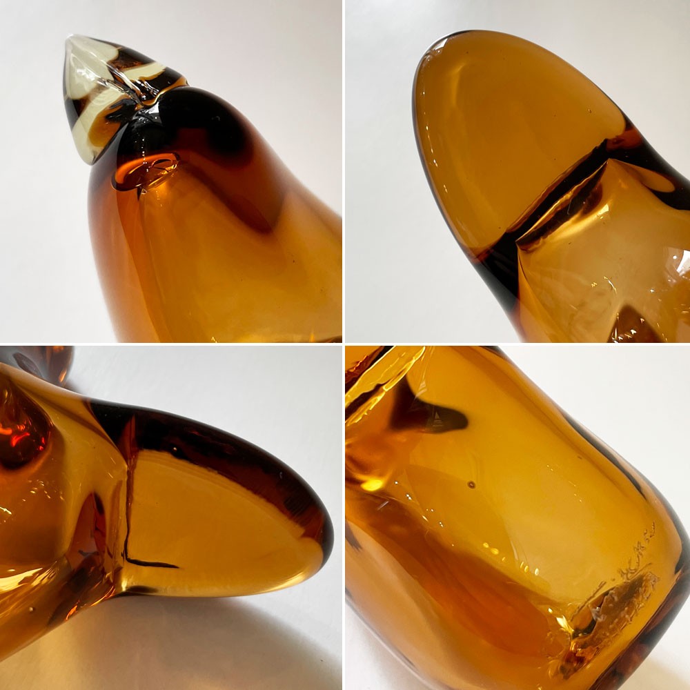 イッタラ iittala バーズバイトイッカ Birds by Toikka シエッポ Sieppo コッパー×レモン 箱付 オイバ・トイッカ イッタラバード 定価￥41,800- ◎