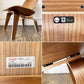 ハーマンミラー Herman Miller プライウッドラウンジチェア LCW ウッドレッグ ウォールナット C&R イームズ ミッドセンチュリー 定価￥218,900- ◎