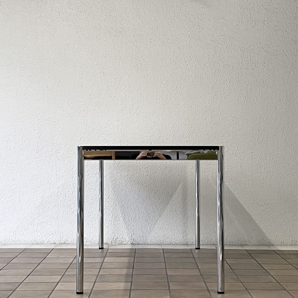 USMハラー USM Haller モジュラーファニチャー ハラーテーブル デスク W150 x D75 × H74cm  パールグレーラミネート (ホワイト) モダンデザイン ◇