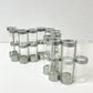 ツェツェアソシエ Tse＆Tse associees 四月の花器 XXL 花瓶 フラワーベース ガラス 亜鉛メッキ合金 定価￥44,000- フランス ●