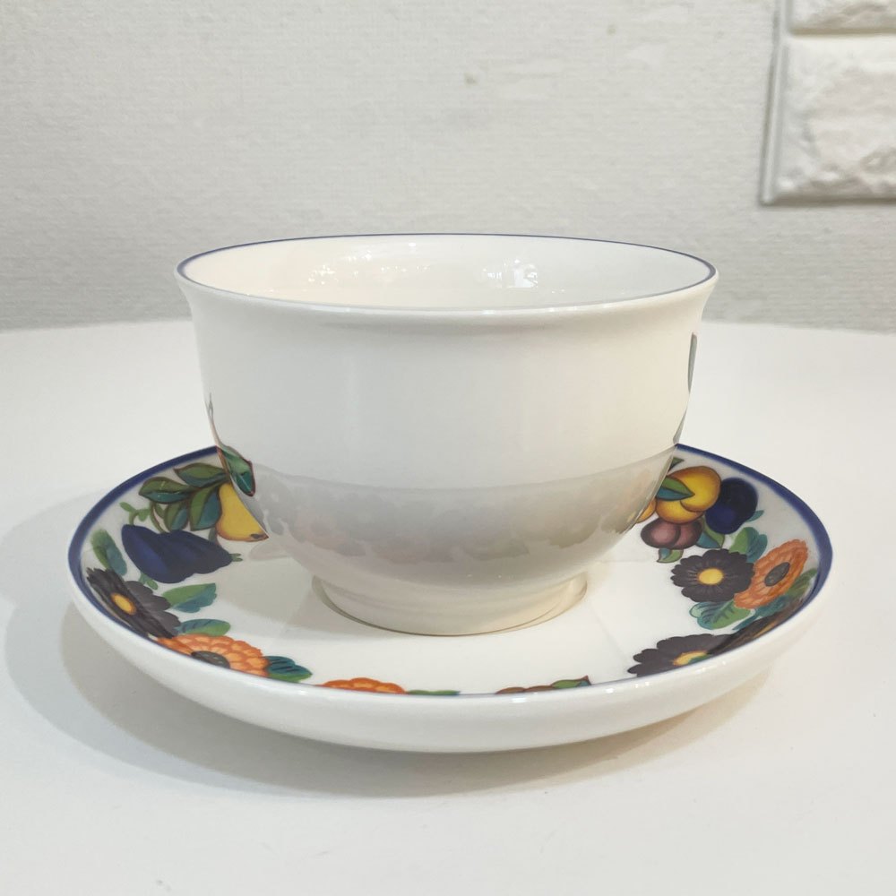 ロイヤルコペンハーゲン ROYAL COPENHAGEN ゴールデンサマｰ GoldenSummer カップ＆ソーサー 北欧雑貨 A ◎