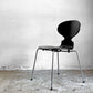 フリッツハンセン Fritz Hansen アントチェア アリンコチェア ブラックラッカー プライウッド 4本脚 アルネ・ヤコブセン Arne Jacobsen デンマーク 北欧 ビンテージ ■
