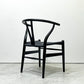 カールハンセン＆サン Carl Hansen & Son CH24 Yチェア 日本仕様サイズ ブラックラッカー×ブラックペーパーコード ハンス・J・ウェグナー ビーチ材 A ●