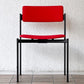 アスコ ASKO キキチェア KIKI CHAIR ダイニングチェア スチール ファブリック レッド イルマリ・タピオヴァーラ フィンランド 北欧家具 ビンテージ ◇