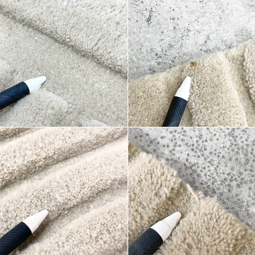 ムート MUUTO レレーヴォ RELEVO ラグマット W240×D170 ニュージーランドウール100％ ハンドメイド ラテックスコート 定価￥207,920- ●