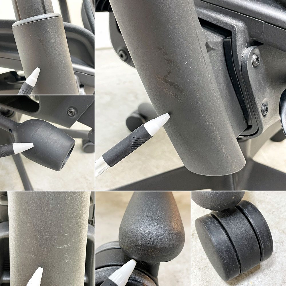 ハーマンミラー Herman Miller エンボディチェア デスクチェア オフィスチェア ジェフ・ウェバー ビル・スタンフ シンク ブラック 2021年製 定価¥306,900- ●