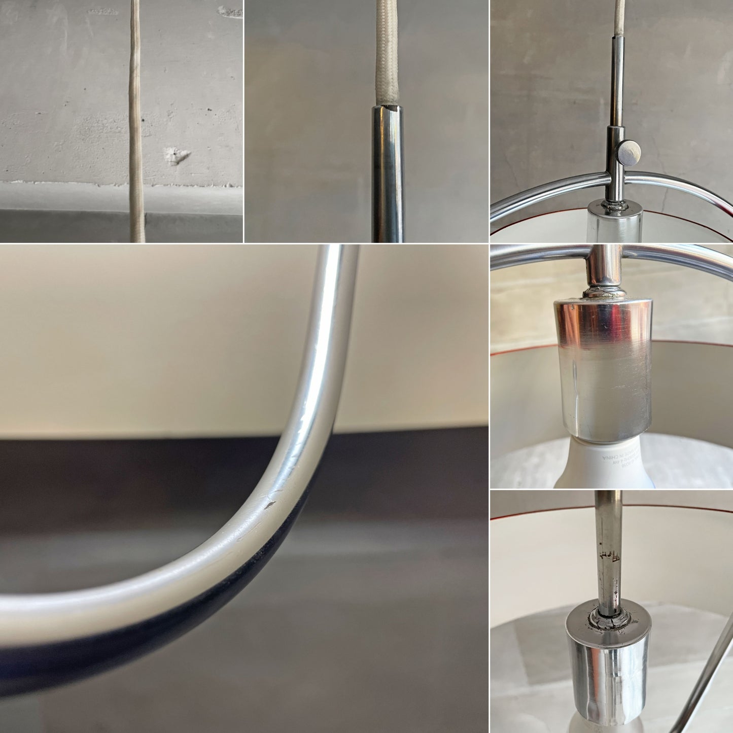 ルイスポールセン Louis Poulsen ザ・ペンダント THE PENDANT レッドカラー ウェグナーデザイン Hans j. Wegner デンマーク 北欧ビンテージ 希少 ♪