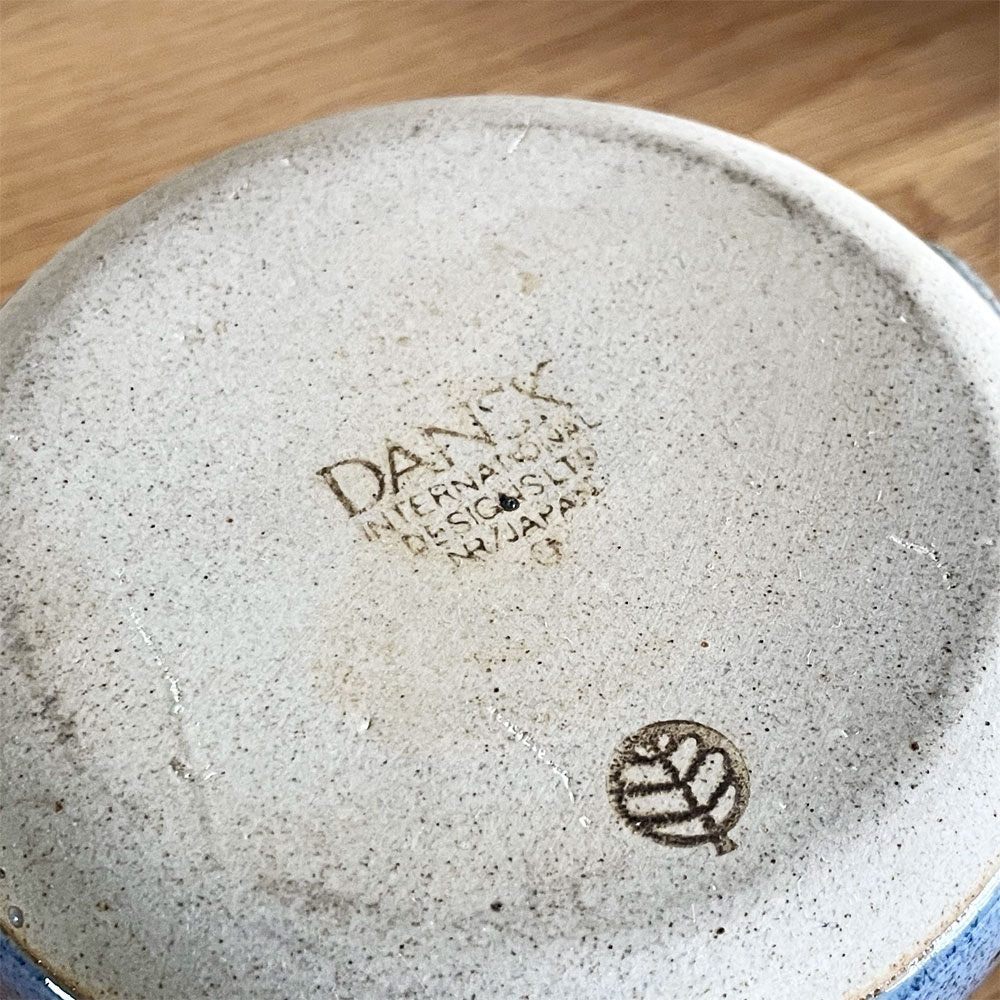 ダンスク DANSK ニールストーン neilstone セラミック ティーポット ミニピッチャー ブルー ビンテージ 北欧 ■