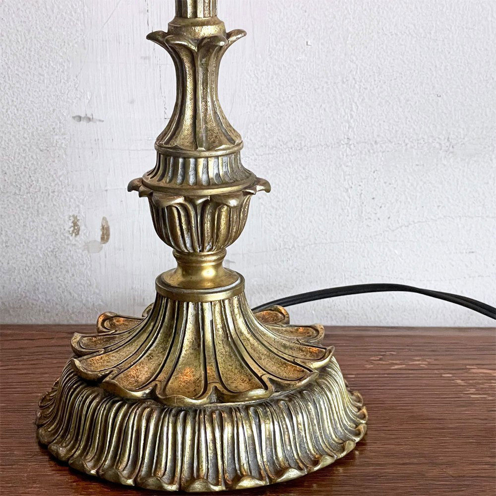 フランスビンテージ French Vintage テーブルランプ 真鍮 ヨーロピアン クラシカル ■