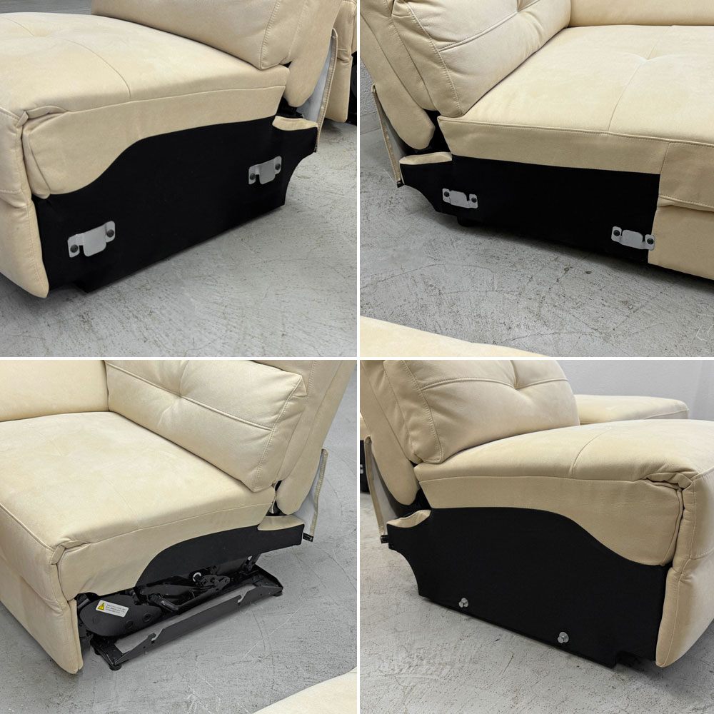 リラックスフォーム RELAX FORM ドラゴ DRAGO カウチソファ 電動リクライニング ソファ w240cm 展示美品 〓
