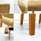 トラックファニチャー TRUCK FURNITURE エスアールチェア SR CHAIR ダイニングチェア ナラ無垢材 コーデュロイ 鋲打ち 定価 ￥90,310- B ●