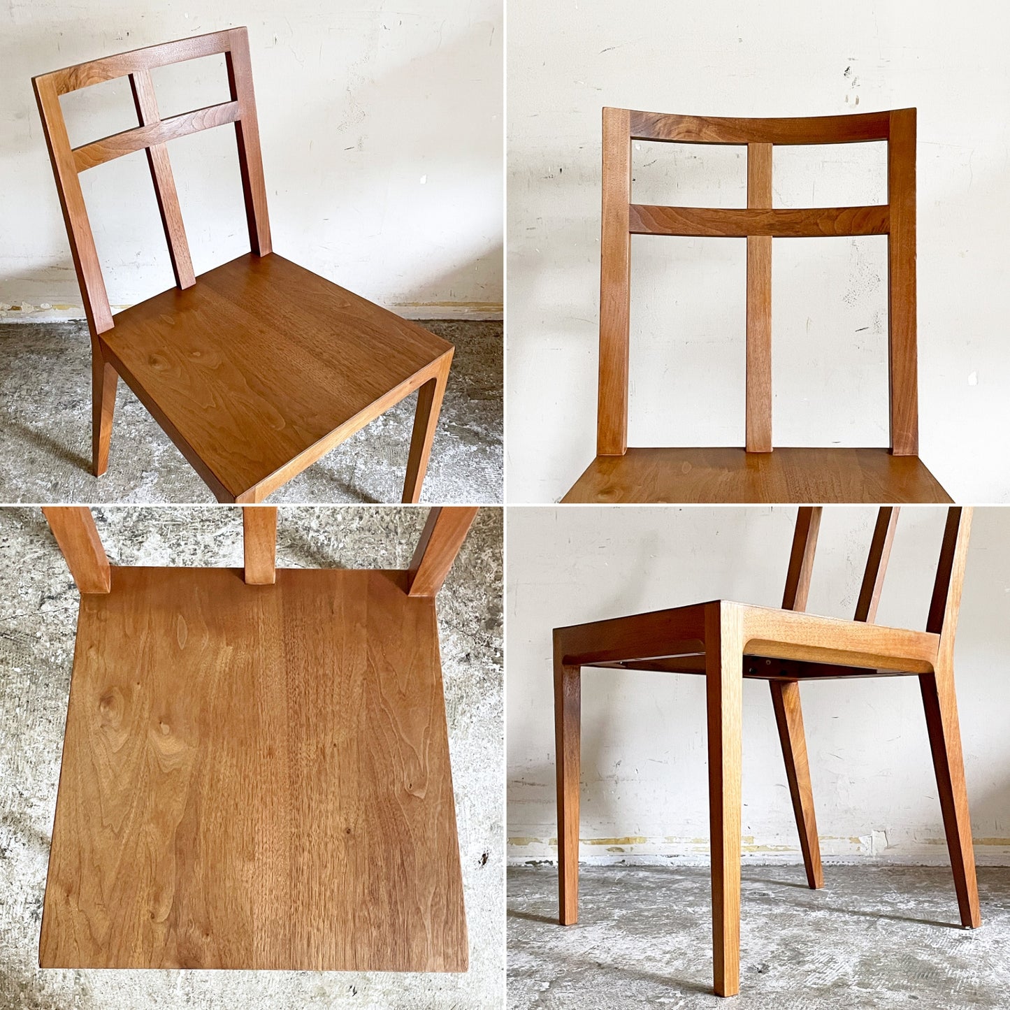 タイム＆スタイル TIME＆STYLE ジョビン Jobim ダイニングチェア ウォールナット ブラウン 木製 W42cm ナチュラル モダン B ■