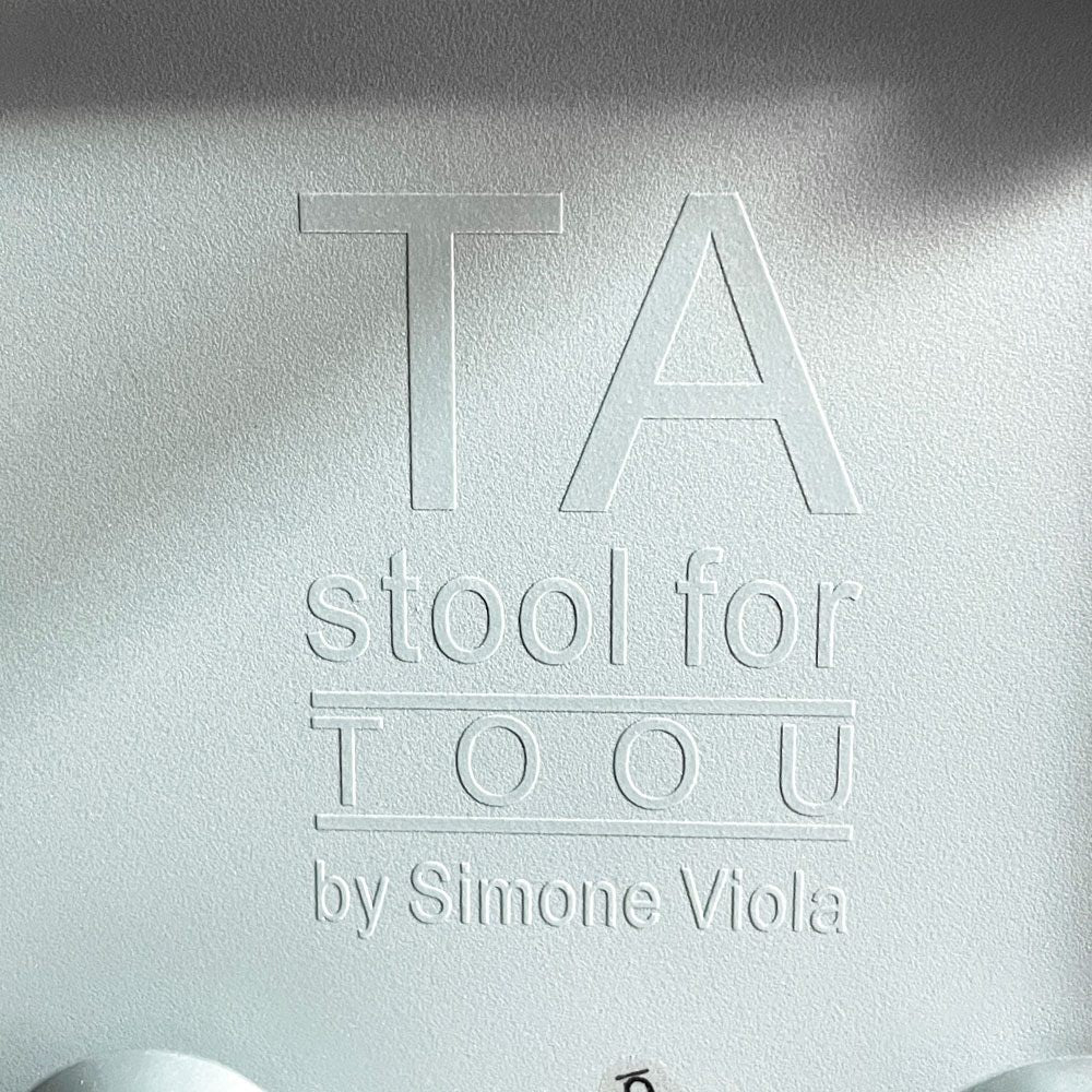 トゥー TOOU TA スツール TA Stool ハイスツール カウンターチェア ハイバック オーシャンブルー イタリア ■