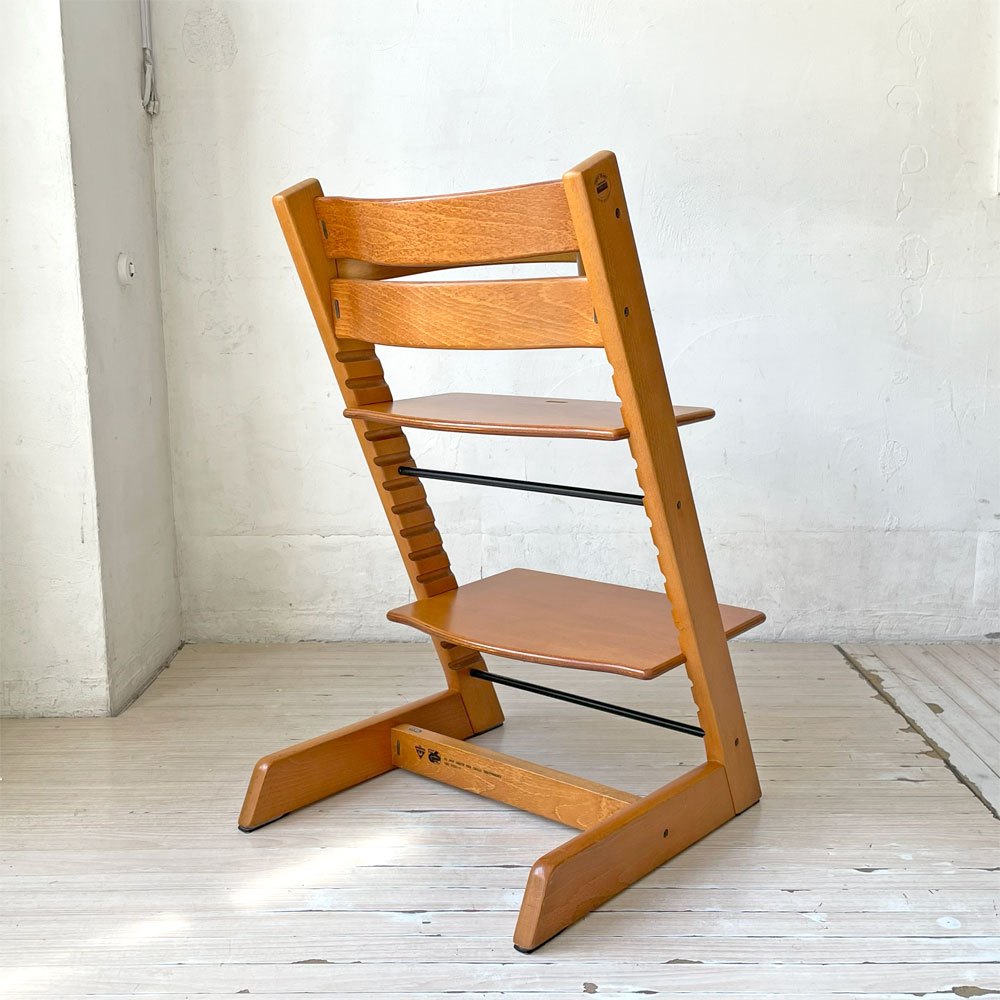 ストッケ STOKKE トリップトラップ TRIPP TRAPP ベビーチェア キッズチェア S/N無し カード付き ノルウェー 北欧家具 ★