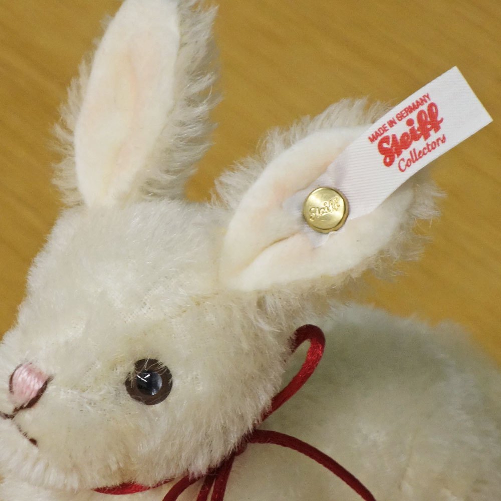 シュタイフ Steiff ぬいぐるみ うさぎ 干支 2023年 アジア1500体限定 シリアルNo.124 ◎