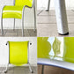 カルテル Kartell FPE chair スタッキングチェア ダイニングチェア アルミ ポリプロピレン グリーン ロンアラッド イタリアモダン 廃番 ◇