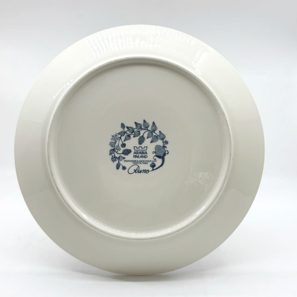 アラビア ARABIA ルノ Runo サマーレイ プレート26cm 旧ロゴ ヘイニ・リータフフタ フィンランド 北欧食器 B ●