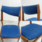 アンダーストルップ Anderstrup Mobelfabrik ダイニングチェア チーク材 ファブリックシート エリック・バック Erik Buch 北欧家具 A ●