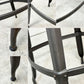 フェールトラヴァイユ FER TRAVAIL ニコルチェア NICOLLE Chair SH80cm カウンターチェア ハイスチール マットクリア仕上げ 別注モデル レザーパッド付 ブラック インダストリアル ●