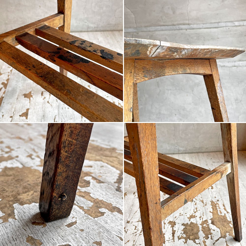 ジャパンビンテージ Japan vintage 木味 サイドテーブル センターテーブル ナチュラル古道具 ♪