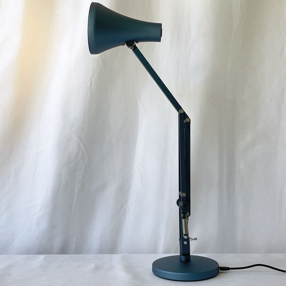 アングルポイズ ANGLEPOISE ミニミニ 90 MINIMINI デスクライト スティールブルー USB給電式 調光可 テーブルランプ イギリス 未使用品 ◇