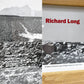 リチャード・ロング Richard Long "A Clearing, a Six Mile Walk in the Hoggar, the Sahara, 1989" ポスター 1991 Exibition オーク材フレーム付き ●