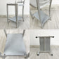 ネイビーバースツール Navy BarStool カウンターチェア リプロダクト アルミニウム インダストリアル デザイン 脚部カット品 H92.5cm B ●