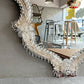 ムラーノ Murano フラテッリ・トソ Fratelli Toso ウォールミラー 壁掛け ベネチアンガラス グラス ハンドメイド イタリア 店舗什器 ♪