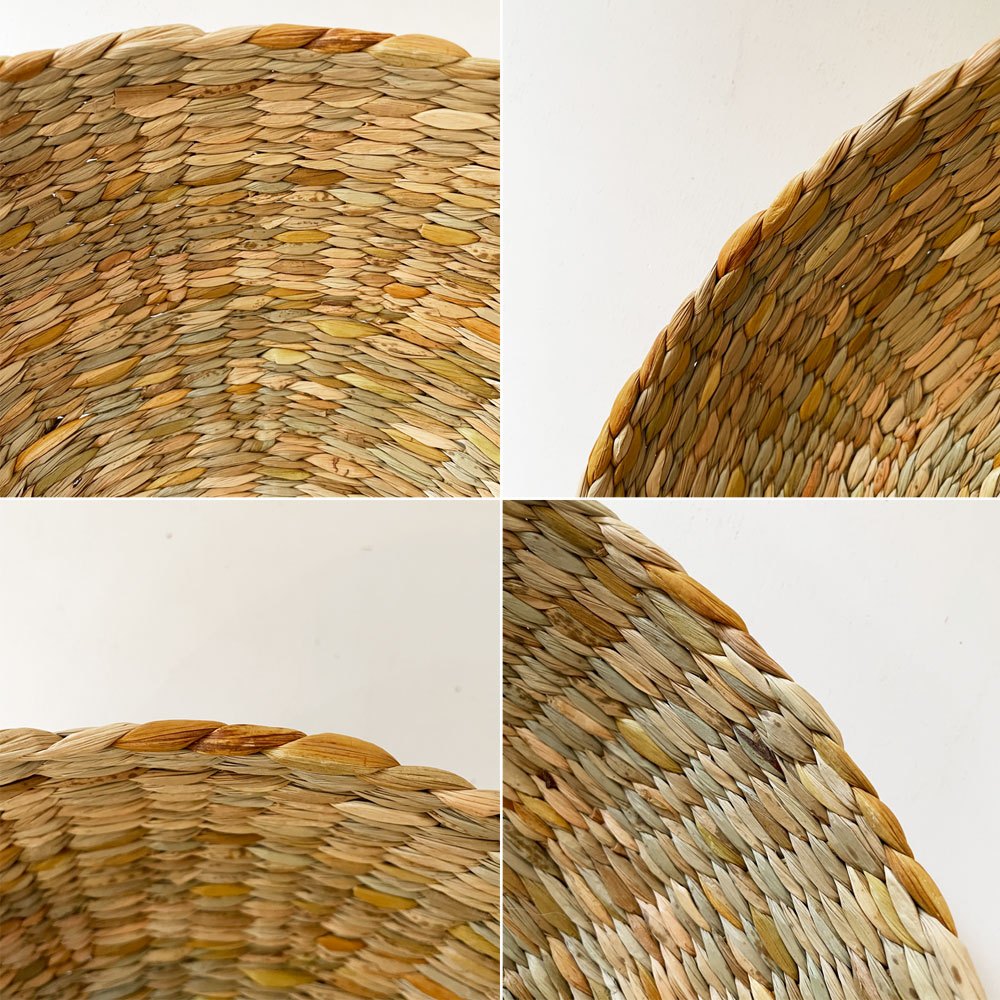 SPACE A&CO 水草 ネスティングバスケット 中 Φ30×11cm イギリス製 旧shop281 有元葉子 定価￥34,100- A ◎