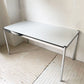 USMモジュラーファニチャー USM Haller USMハラーテーブル ワーキングデスク ダイニングテーブル W150×D75×H74cm パールグレーラミネート(ホワイト) ★