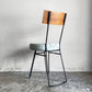 ディーボディ d-Bodhi カンパーニャ チェア デニム CAMPAGNA CHAIR ダイニングチェア チーク古材×アイアンレッグ インダストリアルデザイン A ■
