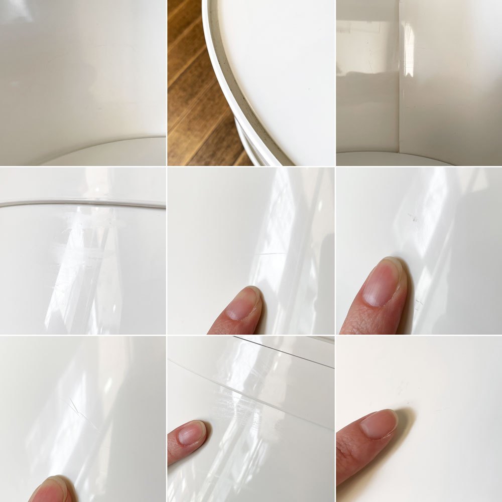 カルテル Kartell コンポニビリ COMPONIBILI 2段 ホワイト ストレージボックス H40cm アンナ・カステッリ・フェリエーリ イタリア 定価￥22,000- ◎