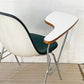 ハーマンミラー Herman Miller サイドシェルチェア セカンド 2nd ビンテージ アプホルスター スクールベース スタッキングベース 肘掛けテーブル付 イームズ ミッドセンチュリー E ★