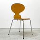 フリッツハンセン Fritz Hansen アントチェア 4本脚 ナチュラルビーチ ラッカー アルネ・ヤコブセン 北欧家具 I ●