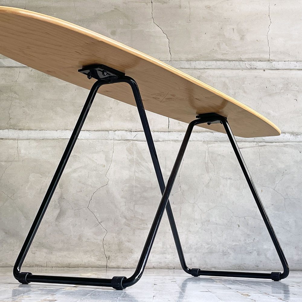 東屋 AZUMAYA スケートボードテーブル skateboard table ロシル ROSIL サイドテーブル スチール メラミン化粧合板 インダストリアル A ♪