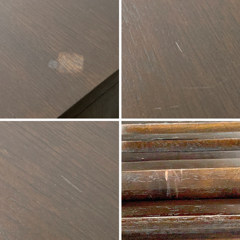 エーフラット a.flat ルーバー キャビネット v02 Louver cabinet 引出タイプ D2 4段チェスト Chest アジアンモダン オプション角脚付 ●