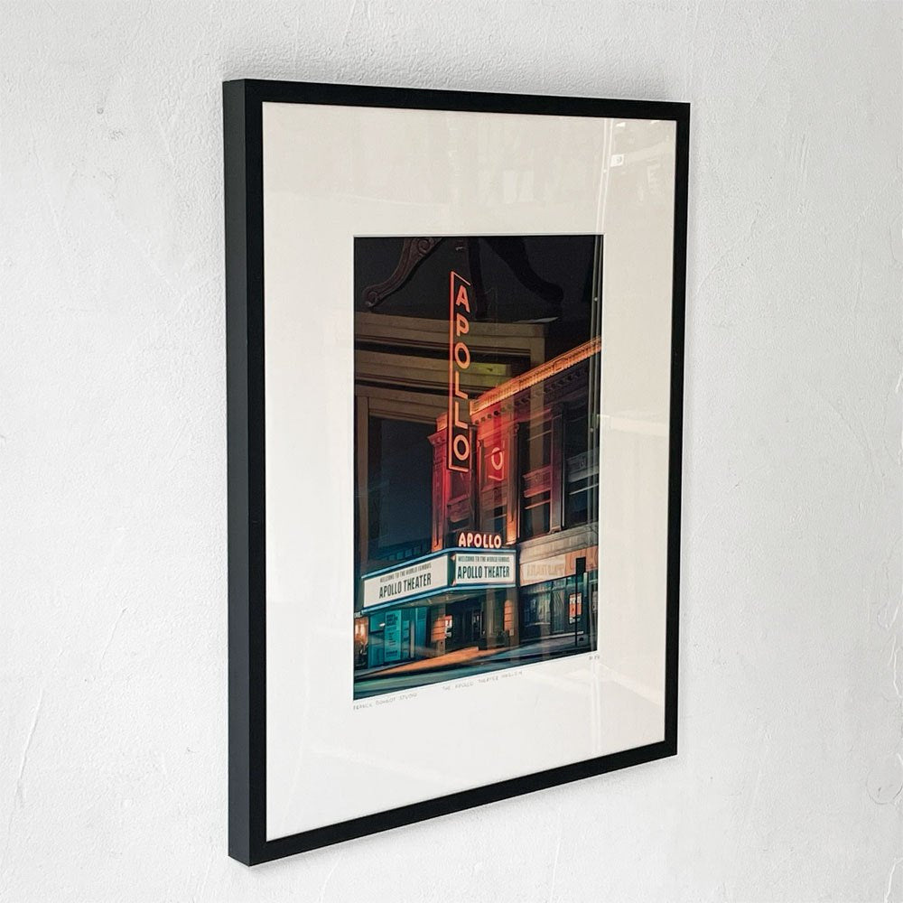 YellowKorner THE APOLLO THEATER HARLEM ポスター  フランク・ボボ Franck Bohbot  額装付き アクリル エディション有り ★