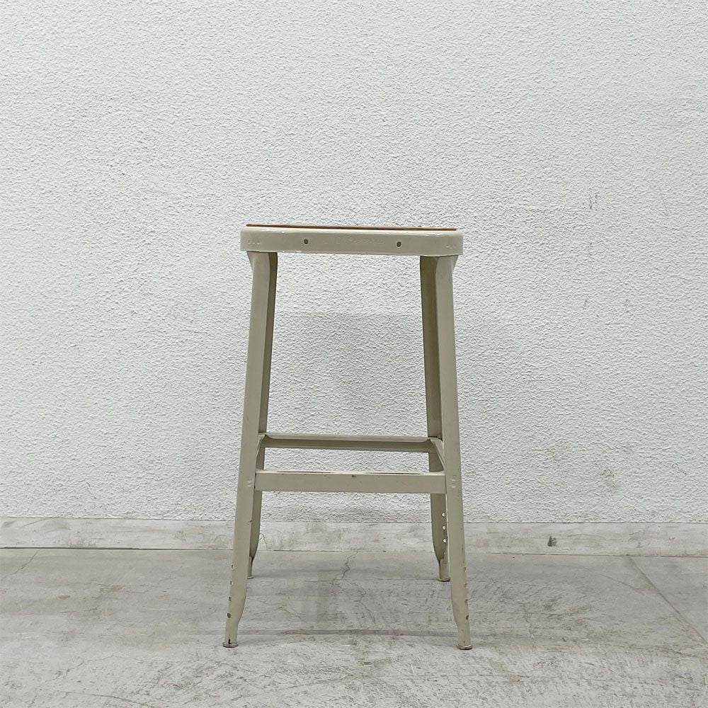 リオン LYON ファクトリー スツール FACTORY STOOL Lサイズ グレー プレスウッドシート パシフィックファニチャーサービス P.F.S取り扱い 〓