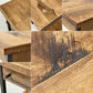アクメファニチャー ACME Furniture グランビュー エンドテーブル GRANDVIEW END TABLE サイドテーブル ナイトテーブル オーク無垢材 インダストリアルデザイン ●