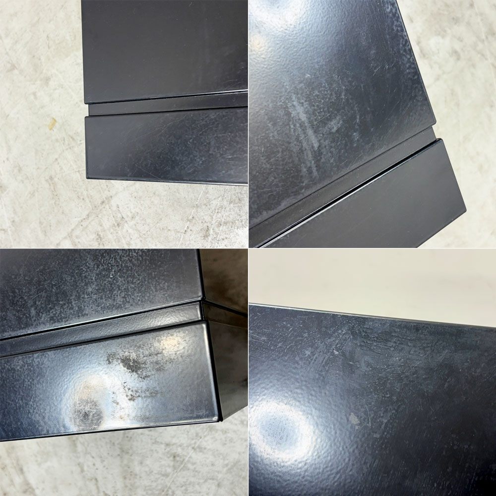 ユーエスエムハラー USM Haller USMハラー ユーエスエム イノス USM inos DRAWER SET ドロワーセット 5段 レターケース ブラック系カラー ●